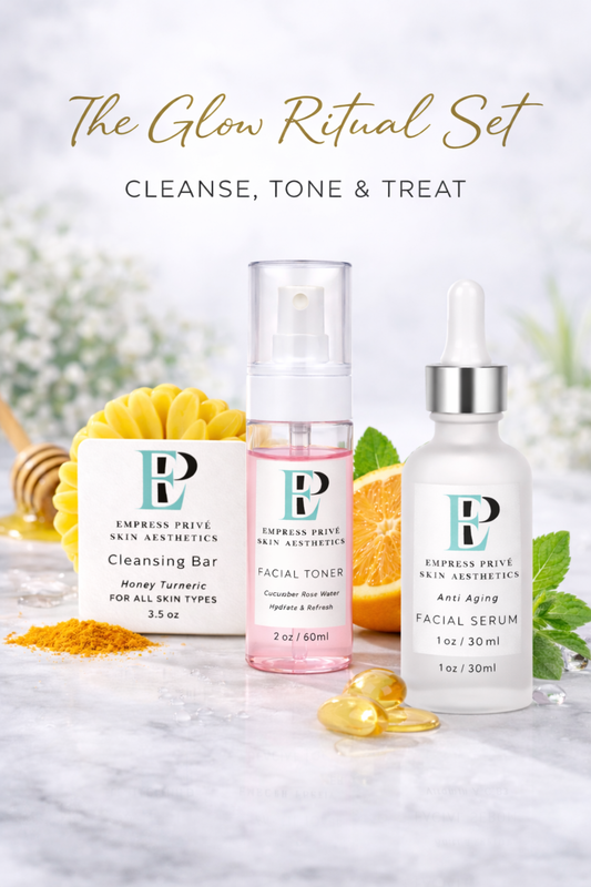 The Glow Ritual Set – Cleanse, Tone & Treat